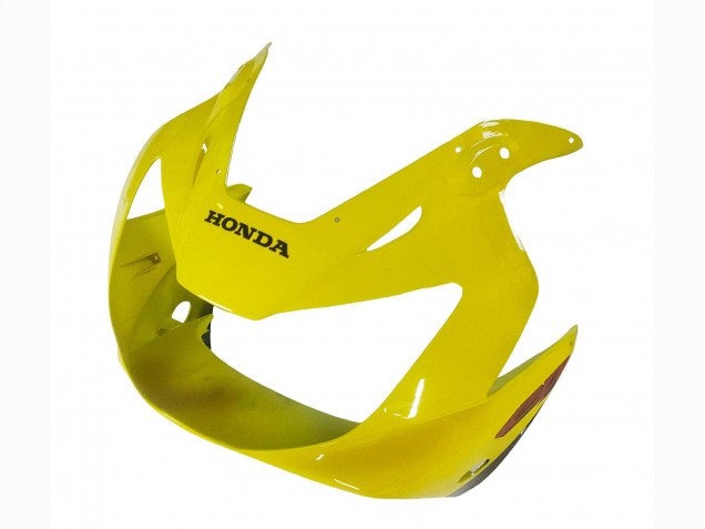 2000-2001 Yellow Glossy Black Honda CBR900RR 929 Motorcycle Fairings