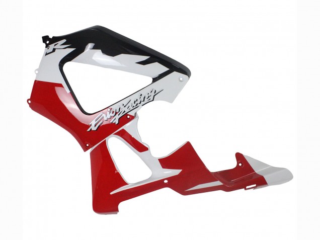 2000-2001 White Red Glossy Black Racing Honda CBR900RR 929 Motorcycle Fairings