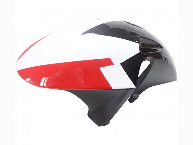 2000-2001 White Red Glossy Black Racing Honda CBR900RR 929 Motorcycle Fairings