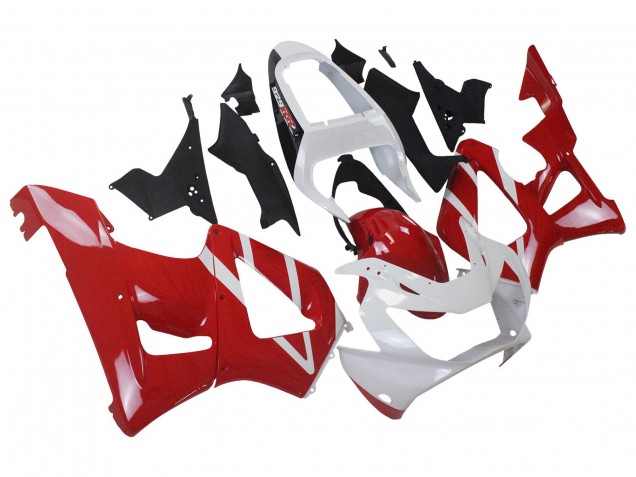 2000-2001 White Red Honda CBR900RR 929 Motorcycle Fairings