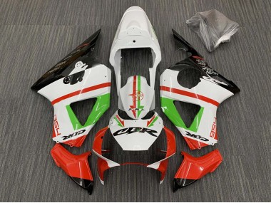 2002-2003 White Red Green Glossy Black Honda CBR900RR 954 Motorcycle Fairings