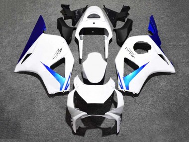 2002-2003 White Blue Honda CBR900RR 954 Motorcycle Fairings