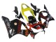2002-2003 Yellow Red Glossy Black Repsol Rossi Honda CBR900RR 954 Motorcycle Fairings