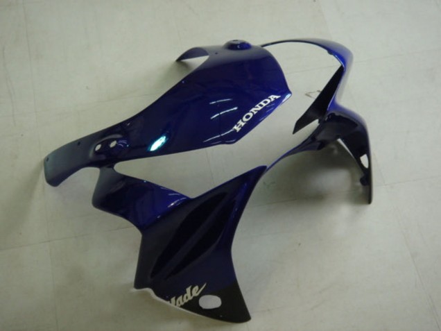 2002-2003 Blue Glossy Black Honda CBR900RR 954 Motorcycle Fairing Kits