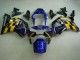2002-2003 Blue Yellow Glossy Black Telefunica MoviStar Castrol Honda CBR900RR 954 Motorcycle Fairings