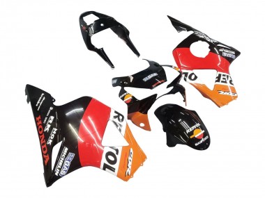 2002-2003 Orange White Red Glossy Black Repsol Honda CBR900RR 954 Motorcycle Fairing Kits