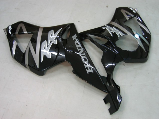 2002-2003 Silver Glossy Black Honda CBR900RR 954 Motorcycle Fairings