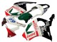 2002-2003 White Red Green Glossy Black Castrol Honda CBR900RR 954 Motorcycle Fairings