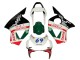 2002-2003 White Red Green Glossy Black Castrol Honda CBR900RR 954 Motorcycle Fairings