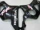 2002-2003 Glossy Black Honda CBR900RR 954 Motorcycle Fairings