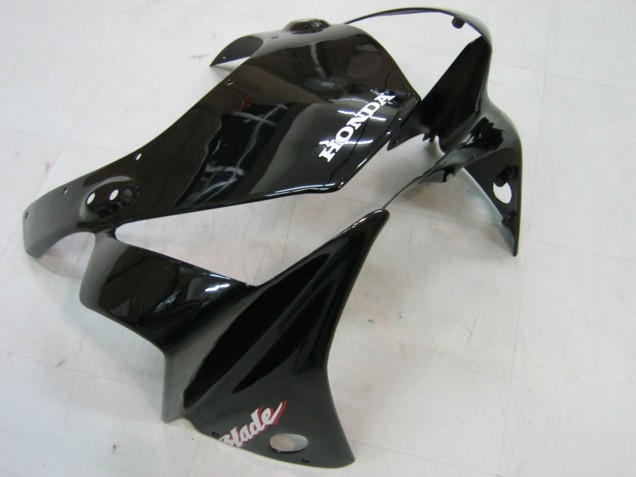 2002-2003 Glossy Black Honda CBR900RR 954 Motorcycle Fairings