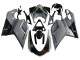 2007-2014 Silver Gold Matte Black Ducati 848 Motorcycle Fairings