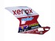 2007-2014 White Red Glossy Black Valsir Xerox Ducati 848/1098/1198 Motorcycle Fairings