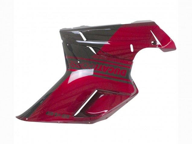 2007-2014 Red Glossy Black Ducati 848 Motorcycle Fairing