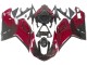 2007-2014 Red Glossy Black Ducati 848 Motorcycle Fairing