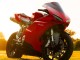 2007-2014 Red Glossy Black Ducati 848 Motorcycle Fairings