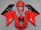 2007-2014 Red Glossy Black Ducati 848 Motorcycle Fairings