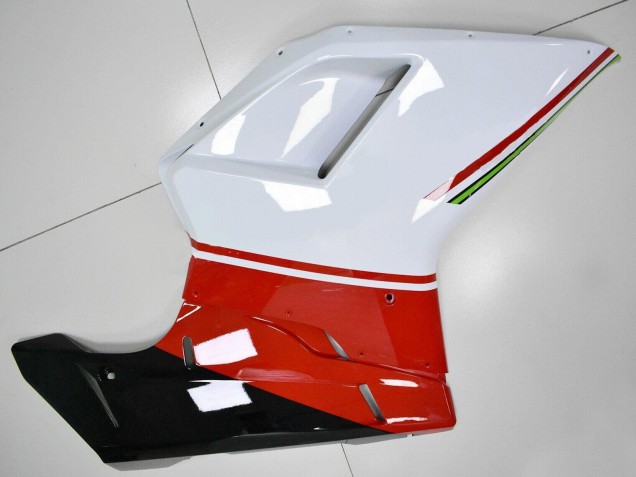 2007-2014 White Red Green Glossy Black Ducati 848/1098/1198 Motorcycle Fairings