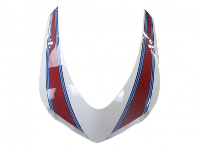 2007-2014 White Red Blue Glossy Black Martini Ducati 1098 Motorcycle Fairings