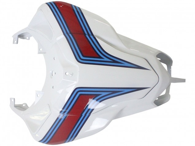 2007-2014 White Red Blue Glossy Black Martini Ducati 1098 Motorcycle Fairings