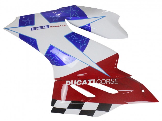 2011-2014 White Blue Red Black Ducati Panigale 899 Motorcycle Fairings