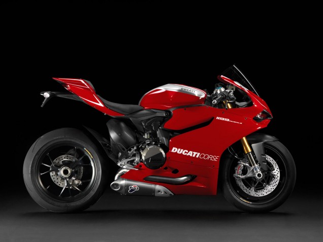 2011-2014 Red Ducati 1199 Motorcycle Fairing