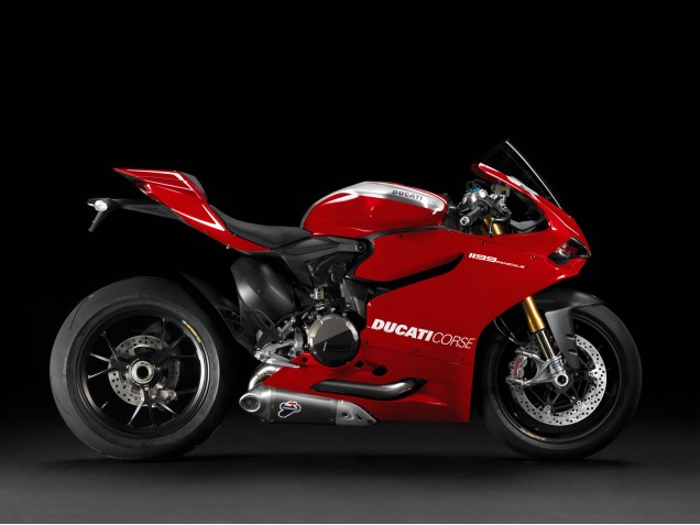 2011-2014 Red Ducati 1199 Motorcycle Fairing