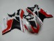 2011-2014 White Red Matte Black Ducati 1199 Motorcycle Fairings