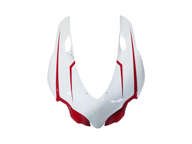 2011-2014 White Red Glossy Black Ducati 1199 Motorcycle Fairings