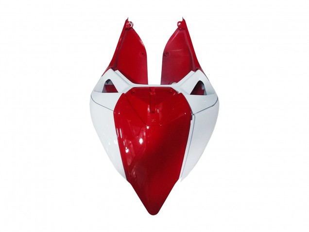 2011-2014 White Red Glossy Black Ducati 1199 Motorcycle Fairings