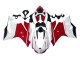 2011-2014 White Red Glossy Black Ducati 1199 Motorcycle Fairings