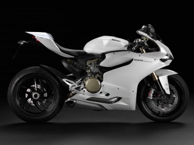 2011-2014 White Ducati 1199 Motorcycle Fairings