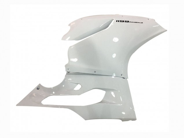 2011-2014 White Ducati 1199 Motorcycle Fairings