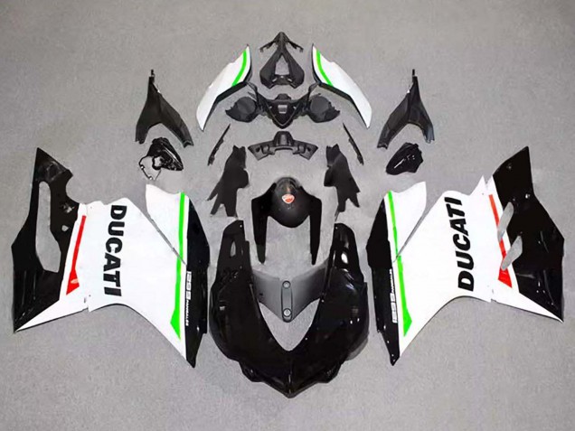 2015-2020 White Red Green Glossy Black Ducati 1299 Motorcycle Fairings