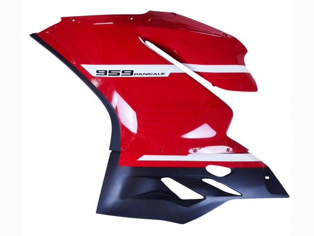2015-2020 Red Matte Black Ducati 959 Motorcycle Fairings
