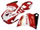 1993-2005 White Red Gold Glossy Black Corse Performance Ducati 996 Motorcycle Fairings