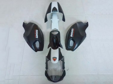 2008-2012 White Matte Black Ducati Monster 696 796 1100 1100S Motorcycle Fairings