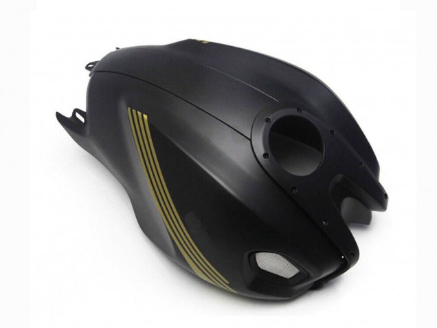 2008-2012 Matte Black Gold Ducati Monster 696 796 1100 1100S Motorcycle Fairings