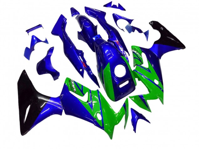 2002-2006 Blue Green Glossy Black Honda CBR125R Motorcycle Fairings