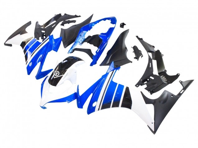 2013-2015 Blue White Matte Black Honda CBR500R Motorcycle Fairings