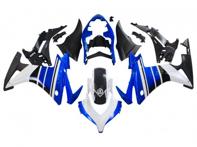 2013-2015 Blue White Matte Black Honda CBR500R Motorcycle Fairings
