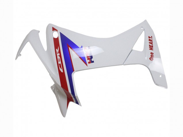 2013-2015 White Red Blue HRC Honda CBR500R Motorcycle Fairings