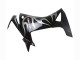 2013-2015 Glossy Black Silver Flame Honda CBR500R Motorcycle Fairings