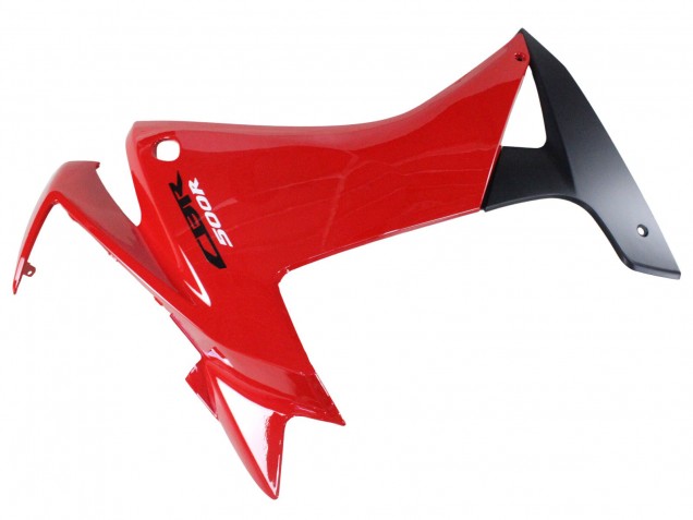 2013-2015 Red Matte Black Honda CBR500R Motorcycle Fairings