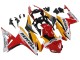 2016-2018 Yellow White Red Repsol HRC Honda CBR500R Motorcycle Fairings