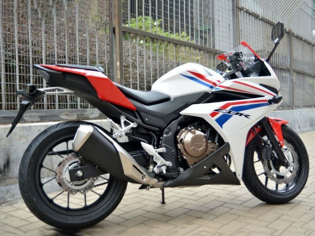 2016-2018 White Red Blue Matte Black Honda CBR500R Motorcycle Fairings