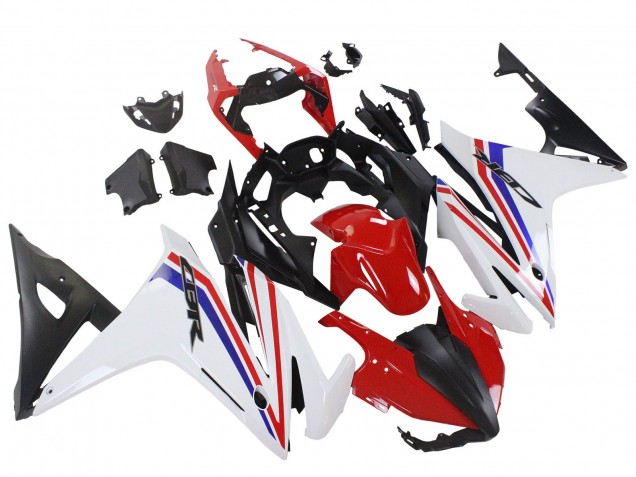 2016-2018 White Red Blue Matte Black Honda CBR500R Motorcycle Fairings