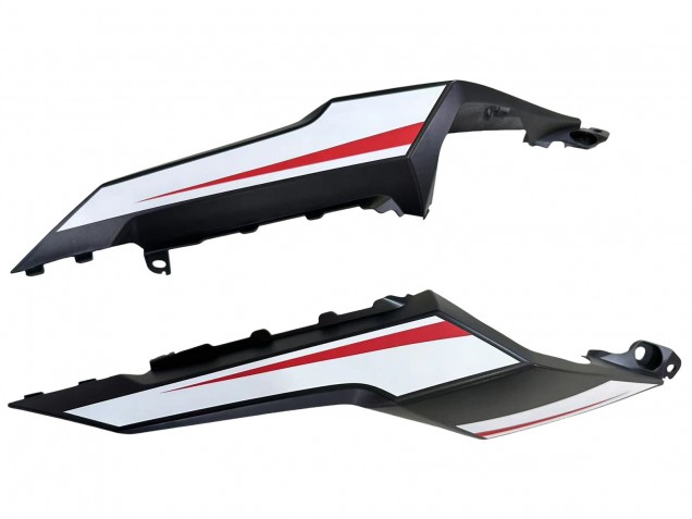 2016-2018 White Red Matte Black Honda CBR500R Motorcycle Fairings