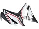 2016-2018 White Red Matte Black Honda CBR500R Motorcycle Fairings