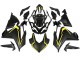 2019-2023 Matte Black Yellow Honda CBR500R Motorcycle Fairings